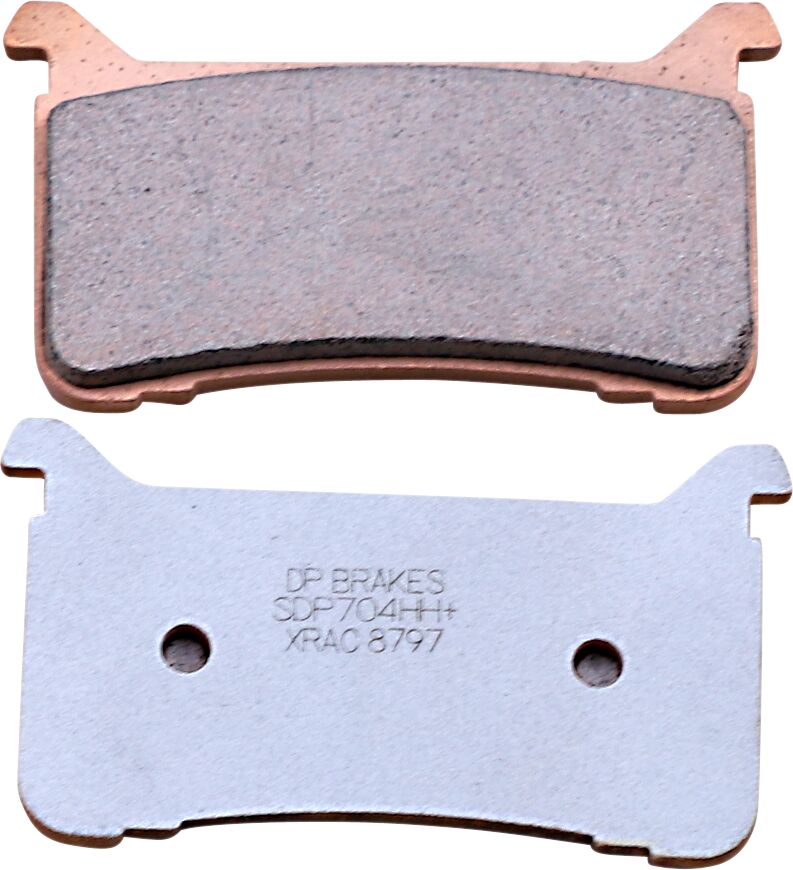 DP Brakes Standard DP Sintered Brake Pads Front Sintered Metal Copper Alloy Set #SDP704HH+