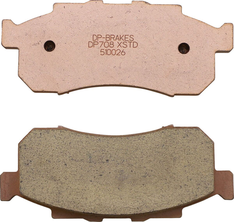 DP Brakes Standard DP Sintered Brake Pads for 2009-2013 HONDA MUV 700 Front Sintered Metal Set #DP708