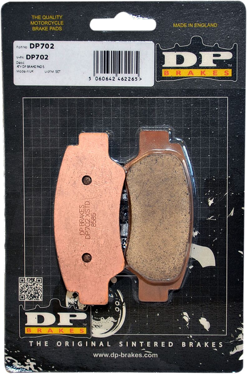 DP Brakes Standard DP Sintered Brake Pads for 2016-2024 CF MOTO Rear Sintered Metal Set