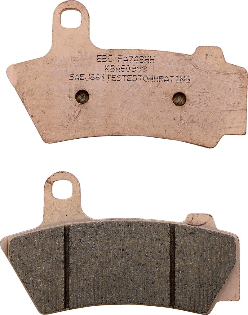 EBC Sintered "HH" Brake Pads for 2021-2026 BMW R 18 FA-HH Series Front Sintered Metal Copper Alloy Set of 2 #FA748HH