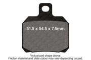 EBC Extreme Performance Sintered "EPFA" Brake Pads EPFA-HH Series Rear Sintered Metal Set