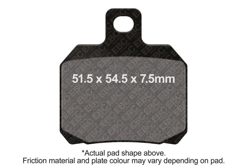 EBC Extreme Performance Sintered "EPFA" Brake Pads EPFA-HH Series Rear Sintered Metal Set #EPFA266HH