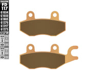 Galfer HH Sintered Brake Pads Street Rear Sintered Metal Set #FD117G1375