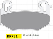 DP Brakes Standard DP Sintered Brake Pads for 2023-2026 BMW R 1300 GS ABS Multi-Purpose Front Sintered Metal Set #DP731