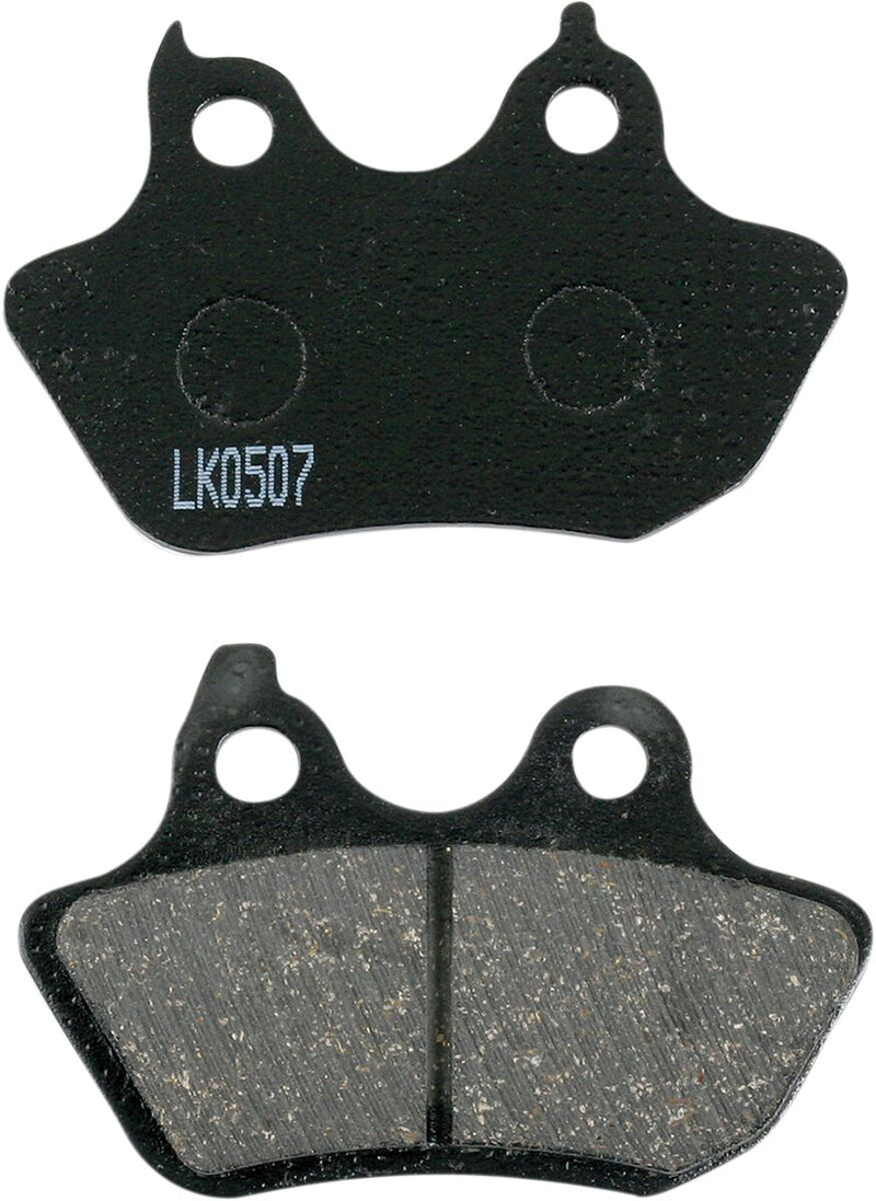 EBC Organic Harley/Buell Brake Pads for 2006-2017 Harley-Davidson FA Series Rear Right Organic Base Aramid Fibre Set of 2 #FA434