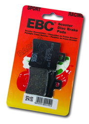 EBC SFA Series Organic Scooter Brake Pads Street Front Rear Organic Base Pair