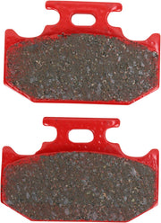 EBC Sport Carbon "X" Brake Pads for 2009, 2011-2026 YAMAHA FA-TT Series Rear Semi-Sintered Metal Carbon Graphite Set of 2 #FA497TT