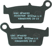 EBC Scooter "SFA" Brake Pads Multi-Purpose Street Front Rear Sintered Metal Set #SFA233