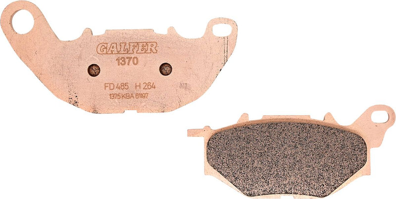 Galfer HH Sintered Brake Pads for 2015-2026 YAMAHA Front Sintered Metal Copper Alloy Pair #FD485G1370
