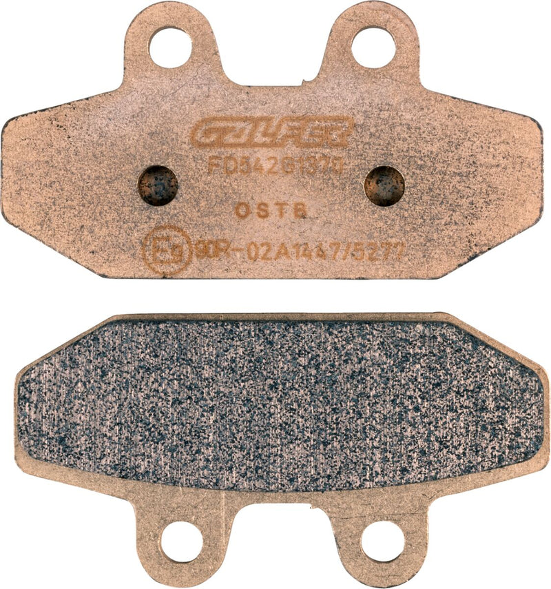 Galfer HH Sintered Brake Pads for 2014-2015, 2018-2024 Harley-Davidson Rear Sintered Metal Copper Alloy Set of 2 #FD542G1370