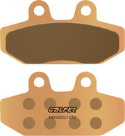 Galfer HH Sintered Brake Pads for 2014-2015, 2018-2024 Harley-Davidson Rear Sintered Metal Copper Alloy Set of 2 #FD542G1370