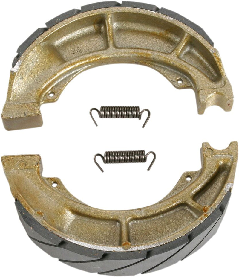 EBC Grooved "G" Brake Shoes for 2002-2010, 2012-2014 SUZUKI "G" Grooved Rear Left Sintered Metal Copper Set #S636G