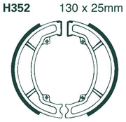 EBC Standard Brake Shoes for 2000-2024 HONDA Smooth Rear Organic Base Set