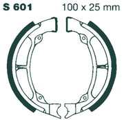 EBC Standard Brake Shoes for 1980-1982, 1991-2000 SUZUKI Smooth Front Rear Organic Base Set