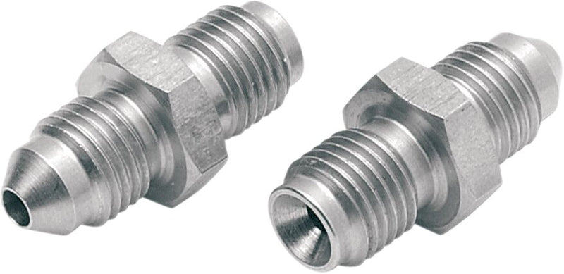 Goodridge Brake Line Fitting Chrome Union Stainless Steel #815-03VC