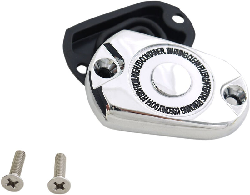 Drag Specialties Rear Brake Master Cylinder Cover Kit #78073CB1