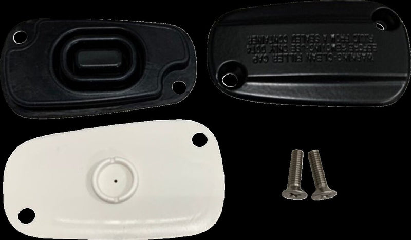 Drag Specialties 78700B for 2018-2024 Harley-Davidson Cover Black Rear Master Cylinder