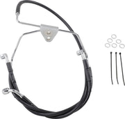 Drag Specialties Stainless Steel Brake Line Kit Fits Harley-Davidson Touring Models 1996-2007