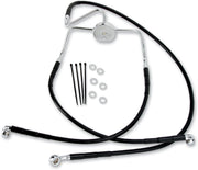 Drag Specialties Stainless Steel Brake Line Kit Fits Harley-Davidson Touring Models 1994-2007