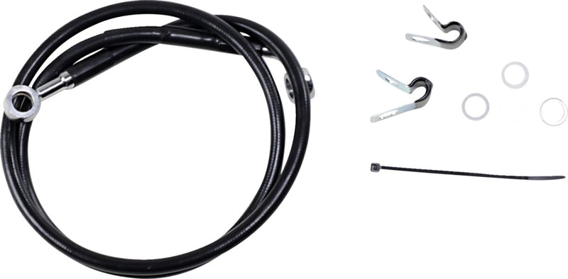 Drag Specialties Stainless Steel Brake Line Kit Fits Harley-Davidson Sportster Models 2004-2010
