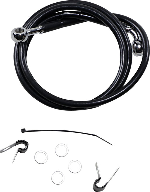 Extended Length Black Vinyl Brake Line Kit