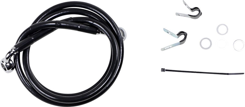 Drag Specialties Stainless Steel Brake Line Kit Fits Harley-Davidson Softail Models 1999-2007