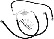 Drag Specialties Stainless Steel Brake Line Kit Fits Harley-Davidson Dyna Models 1996-2000