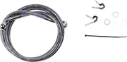 Drag Specialties Extended Length Stainless Steel Brake Line Kit Fits Harley-Davidson Sportster Models 2004-2012