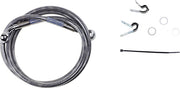 Drag Specialties Extended Length Stainless Steel Brake Line Kit Fits Harley-Davidson Sportster Models 2004-2012