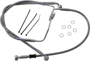 Drag Specialties Stainless Steel Brake Line Kit Fits Harley-Davidson Dyna Models 2008-2015