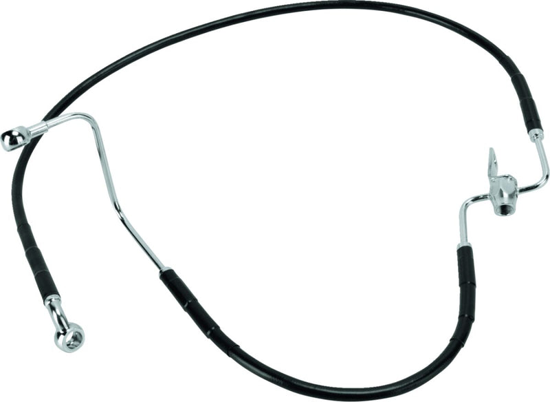 Drag Specialties Stainless Steel Brake Line Kit Fits Harley-Davidson Softail Models 2008-2011