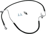 Drag Specialties Stainless Steel Brake Line Kit Fits Harley-Davidson Softail Models 2008-2011