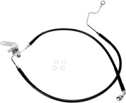 Drag Specialties Stainless Steel Brake Line Kit Fits Harley-Davidson Softail Models 2004-2006