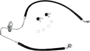 Drag Specialties Stainless Steel Brake Line Kit Fits Harley-Davidson Softail, Touring Models 2005-2007