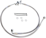 Drag Specialties Stainless Steel Brake Line Kit Fits Harley-Davidson Touring Models 2003-2008