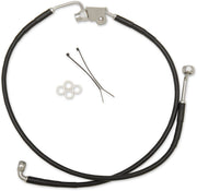 Drag Specialties Stainless Steel Brake Line Kit Fits Harley-Davidson Touring Models 2003-2008
