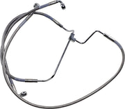 Drag Specialties Extended Length Stainless Steel Brake Line Kit #614085-4