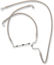Drag Specialties Extended Length Stainless Steel Brake Line Kit #614085-10