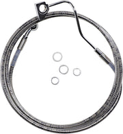 Drag Specialties Extended Length Stainless Steel Brake Line Kit #614220-6
