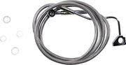 Drag Specialties Extended Length Stainless Steel Brake Line Kit #614220-10