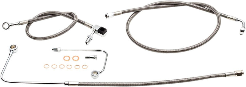 Stainless Steel Brake Line Kit Softail #LA-8151B13