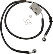 Drag Specialties Extended Length Brake Line #614750-6BLK