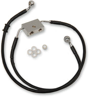 Drag Specialties Extended Length Brake Line #614751-10BLK