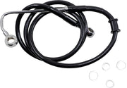 Drag Specialties Extended Length Stainless Steel Brake Line Fits Harley-Davidson Softail Models 2015-2017