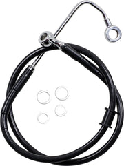 Drag Specialties Stainless Steel Brake Line Kit Fits Harley-Davidson Softail Models 2015-2017