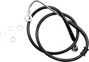 Drag Specialties Extended Length Stainless Steel Brake Line Fits Harley-Davidson Softail Models 2015-2017