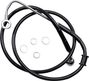 Drag Specialties Extended Length Stainless Steel Brake Line Fits Harley-Davidson Softail Models 2015-2017