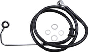 Drag Specialties Extended Length Stainless Steel Brake Line Fits Harley-Davidson Softail Models 2015-2017