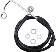 Drag Specialties Extended Length Stainless Steel Brake Line Fits Harley-Davidson Softail Models 2015-2017