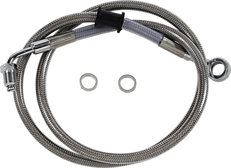 Drag Specialties Extended Length Stainless Steel Brake Line #618620-10